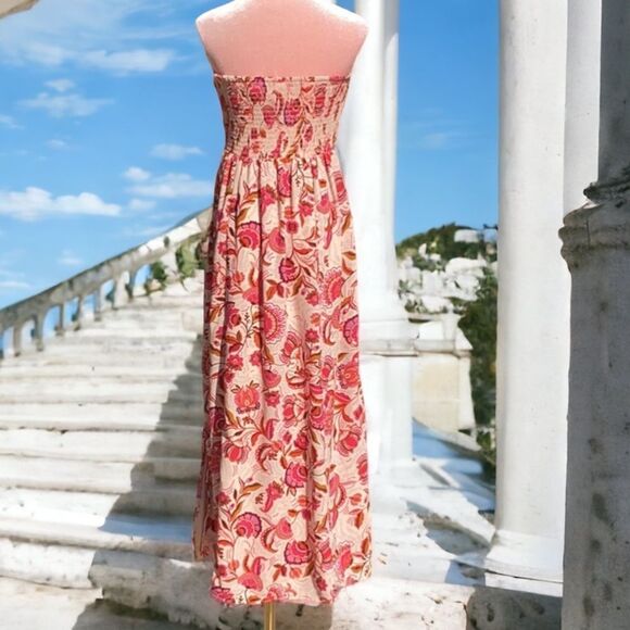 SINCERELY JULES NEW WOMENS LONG SUMMER DRESS MEDIUM FLORAL AND PAISLEY - Picture 4 of 5